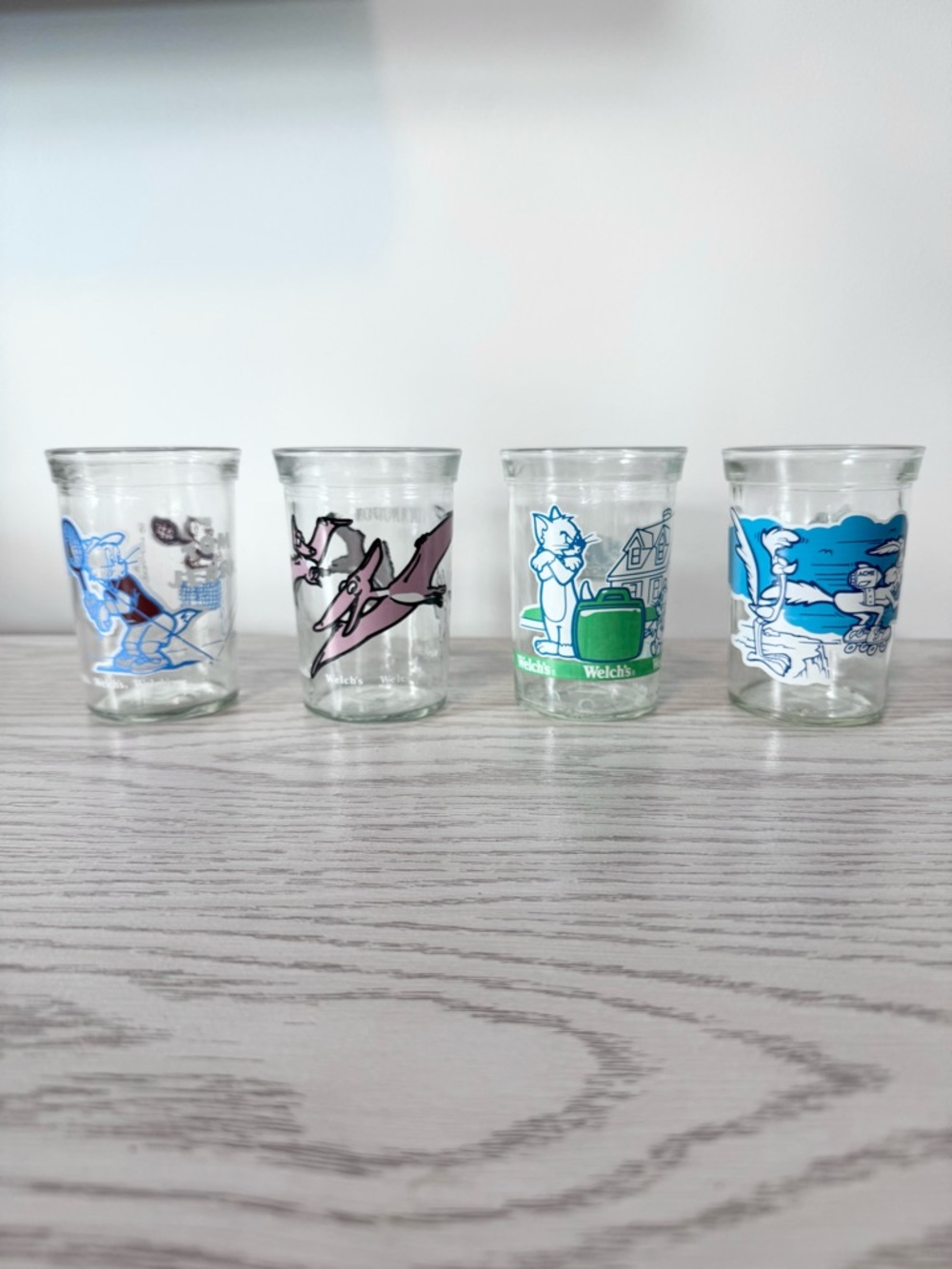 Vintage Welch’s collectible cups - 4 available